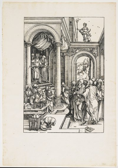 Présentation de la Vierge au Temple, 1504-1505 (1511) - Albrecht Dürer